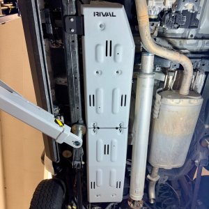 Toyota Tacoma Skid Plate - Gas Tank - Rival 4x4 - Aluminum - `24-`26 Toyota Tacoma Skid Plate - Gas Tank - Rival 4x4 - Aluminum - `24-`26